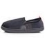 Isotoner Chaussons Charentaises homme velours semelle bloup extra confort-3