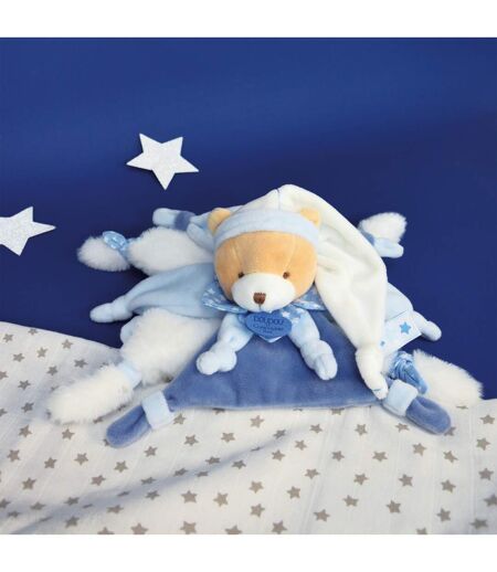 Doudou polyester collection PETIT CHOU ours bleu