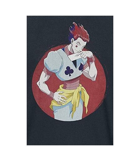 T-shirt Motif Hisoka Homme Bleu Denim Hunter X Hunter
