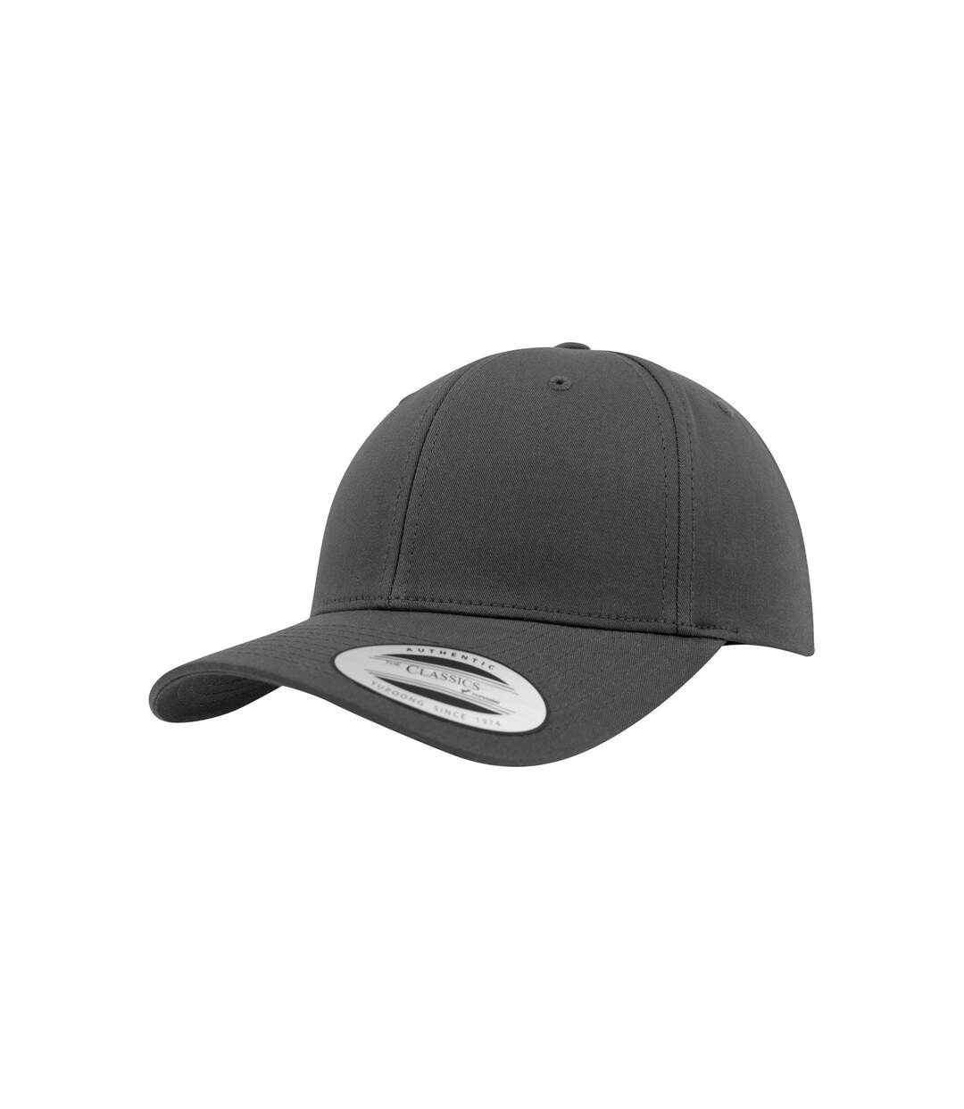 Casquette courbée classique adulte marron Flexfit-1