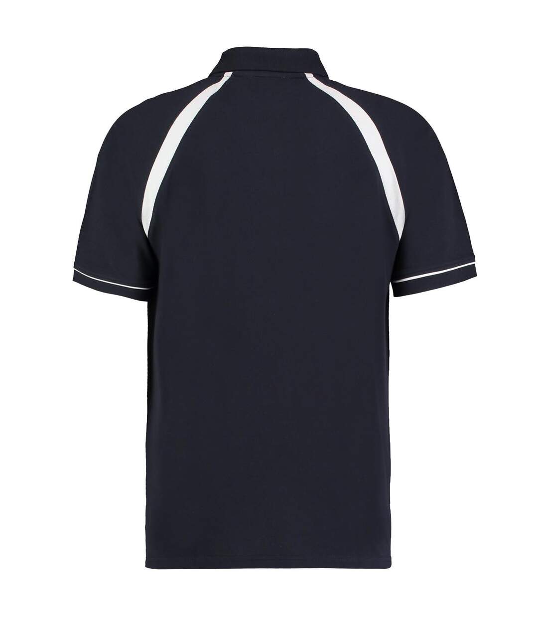 Oak Hill Polo À Manches Courtes Homme Bleu Marine Blanc Kustom Kit-2