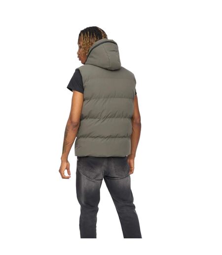 Mens Nahjo Gilet Olive Kings Will Dream