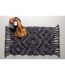 Tapis de Salle de Bain Hilma 50x80cm Gris Foncé-4
