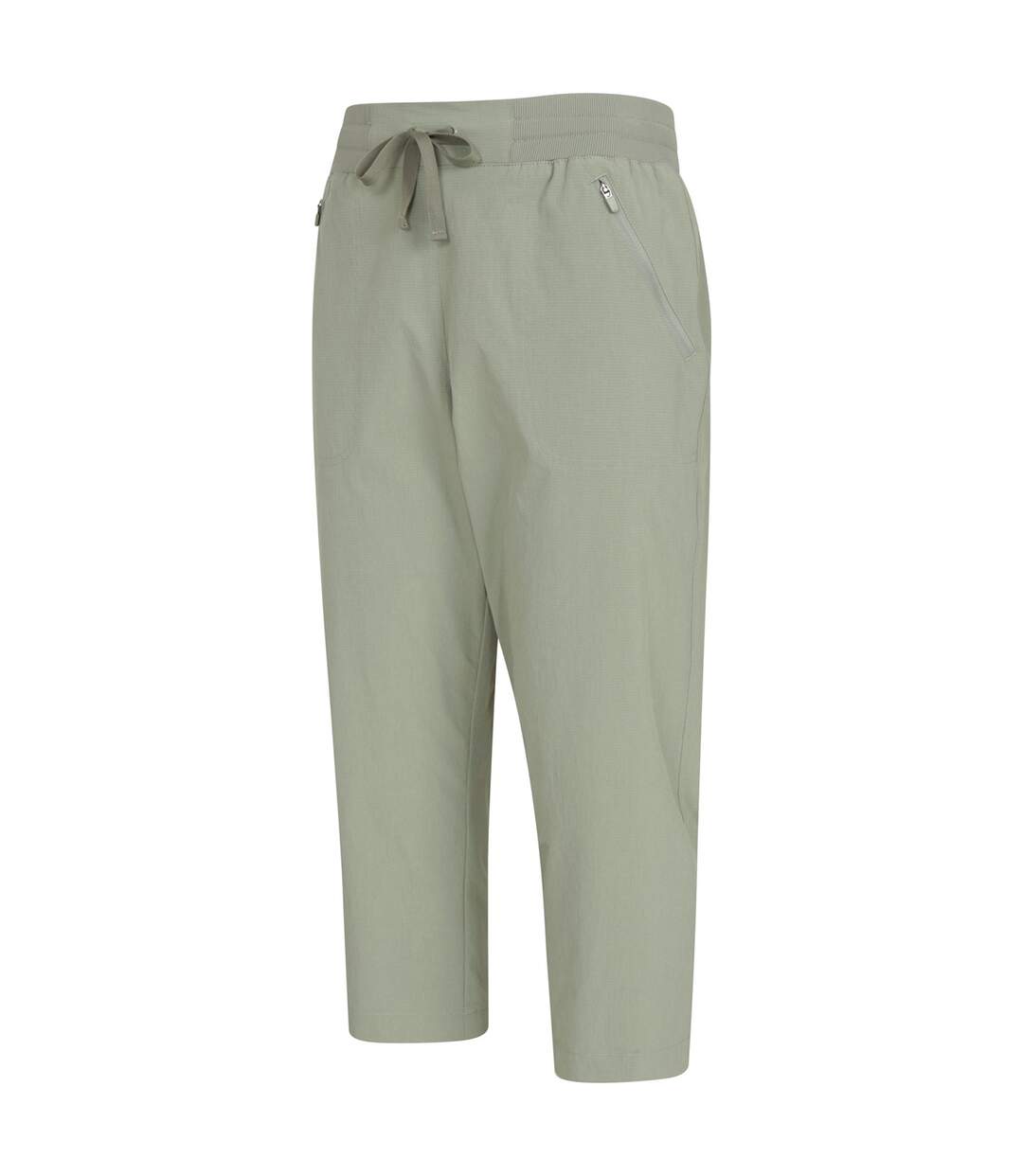 Womens/ladies Explorer Capri Khaki Green Mountain Warehouse-4