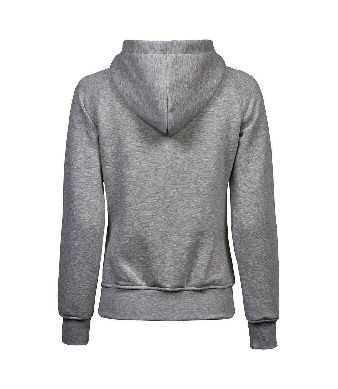 Veste À Capuche Fashion Femme Gris Chiné Tee Jays-2