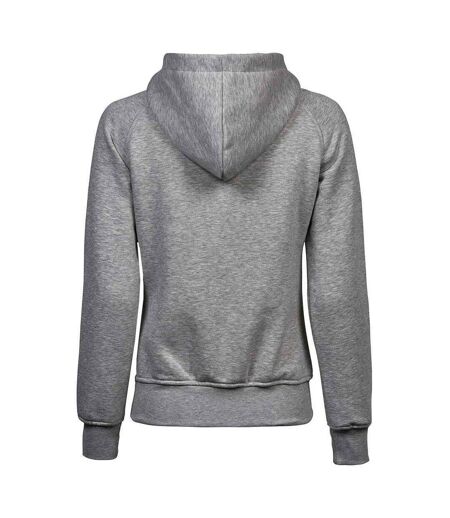 Veste À Capuche Fashion Femme Gris Chiné Tee Jays