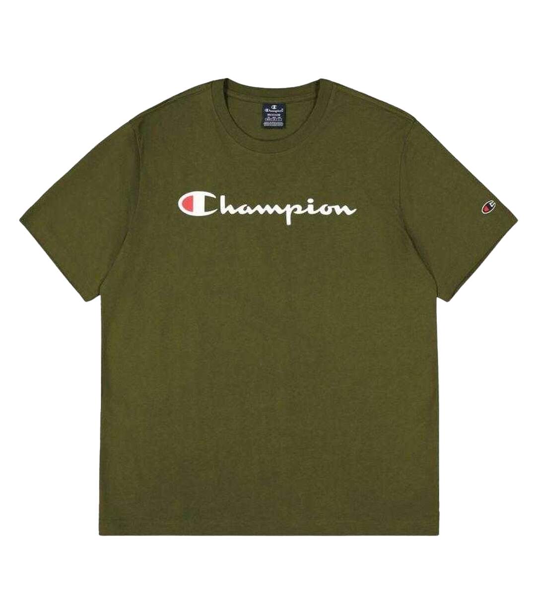 T-shirt Motif/style Logo Homme Vert Champion-2
