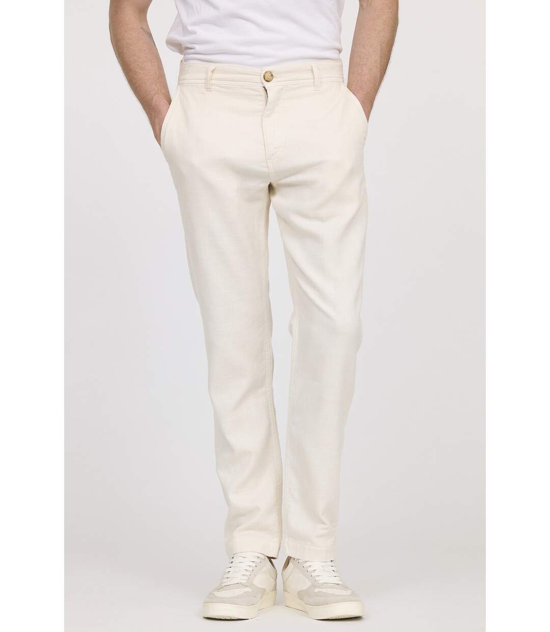 Pantalon coton tapered GLANCE-1