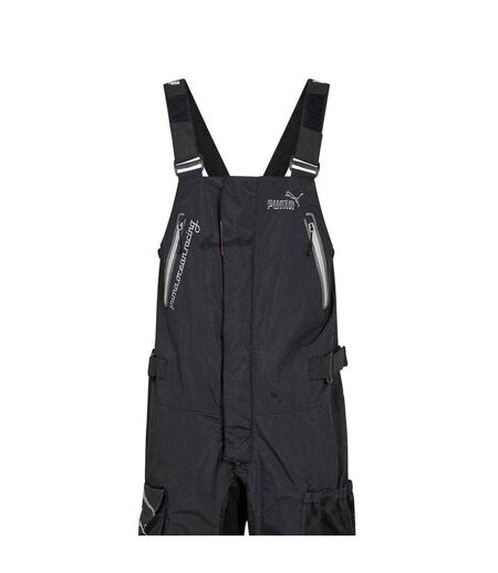 Mens Coastal Racing Bib And Brace Overall Black Puma