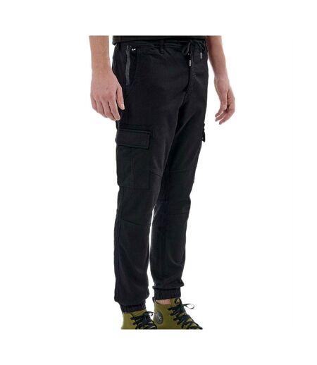 Pantalon Cargo Noir Homme Kaporal Malki - XXL