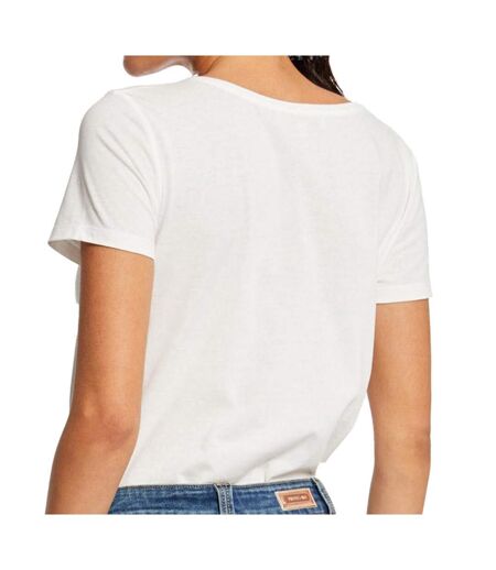 T-shirt Blanc Femme Morgan Dsava - S