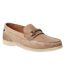 Mens Suede Loafers Sand Base London-1