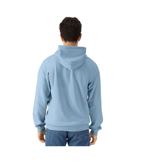 Veste à capuche softstyle homme bleu de gris Gildan