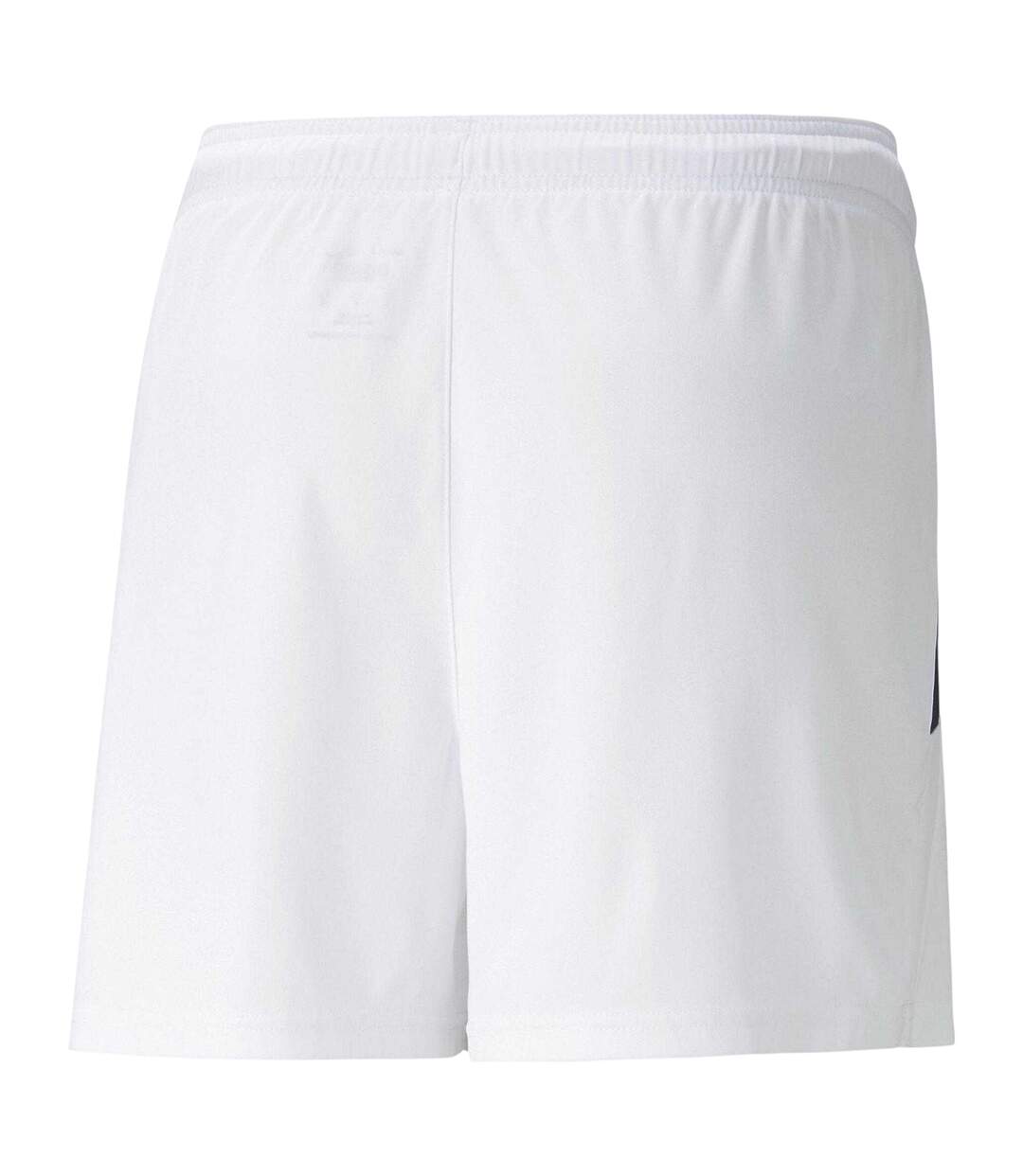Womens/ladies Team Liga Football Shorts White Black Puma-2