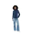 Womens/ladies Maiko Recycled Polyester Padded Jacket Navy Iqoniq-1