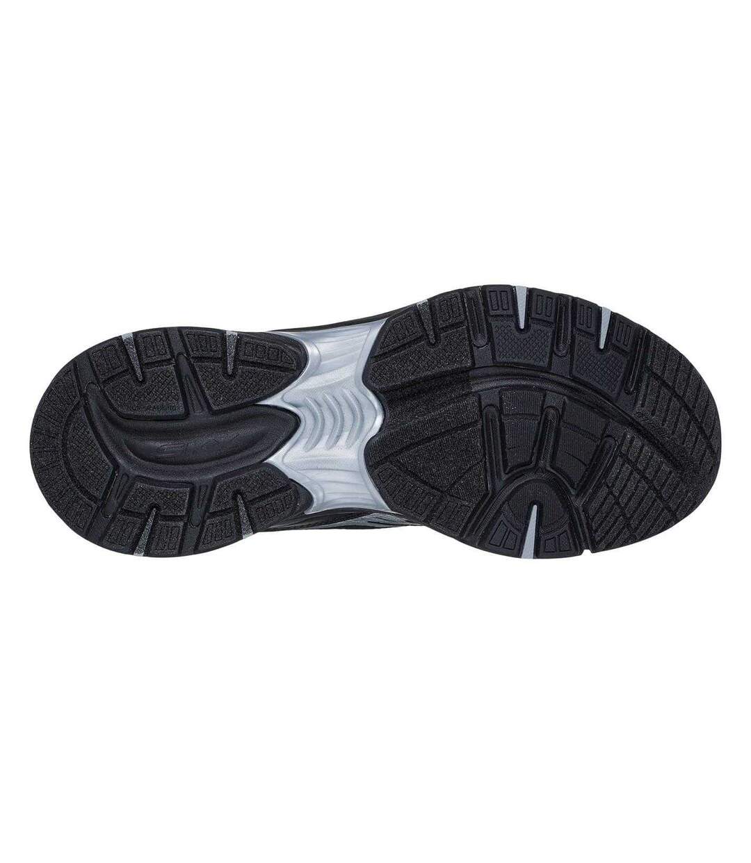 Baskets Motif/style Métallisé Femme Noir Skechers-4