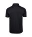 Womens/ladies Pima Polo Shirt Black Tee Jays-2