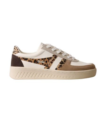 Basket Cuir Gola Grandslam Safari Quadrant