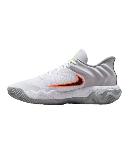 Mens Immortality 4 Basketball Shoes White Black Volt Nike