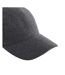 6 Panel Wool Blend Cap Charcoal Beechfield-3