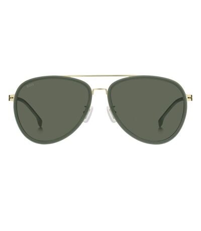 Lunettes De Soleil 1466/f/sk Taille Unique Vert Jaune Or Hugo Boss