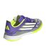 Womens/ladies F50 3 Stripes Indoor Football Trainers Purple Rush Adidas-2