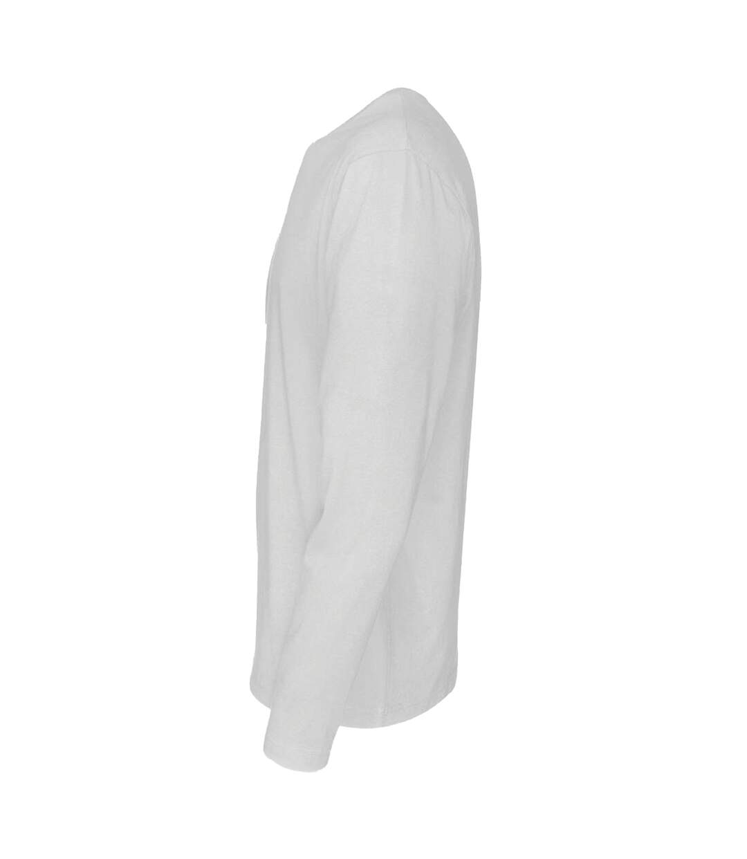 Mens long-sleeved t-shirt white Cottover