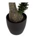 Plante Artificielle en Pot Yucca 130cm Vert & Noir-2