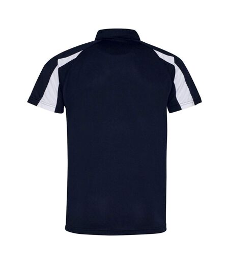 AWDis Cool Mens Contrast Polo Shirt (French Navy/Arctic White) - UTPC7061