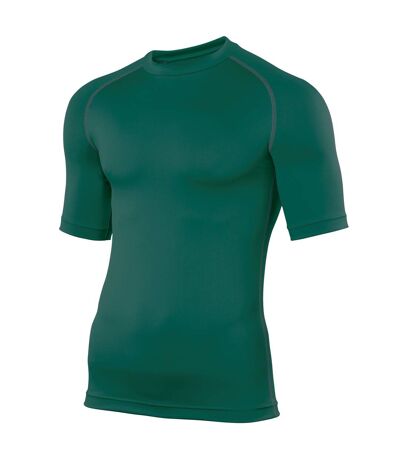 Base layer sport à manches courtes homme vert bouteille Rhino