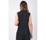 Top femme sans manches EVELYNE uni noir Coton Du Monde-4