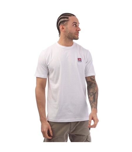 T-shirt T-just Homme Blanc Diesel