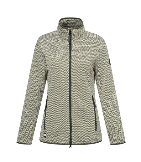 Veste Polaire Elzie Femme Kaki Foncé Beige Clair Regatta