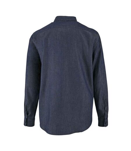 Chemise Barry Homme Denim SOLS