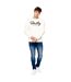 Sweat yardley homme blanc cassé Bewley & Ritch