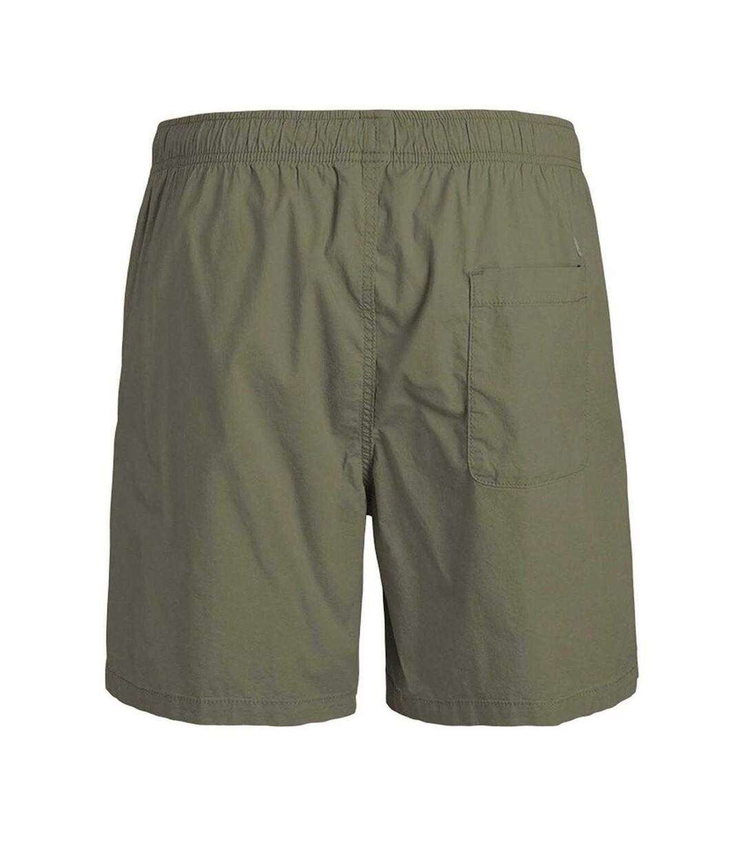 Mens Woven Track Shorts Aloe Green Jack And Jones-2