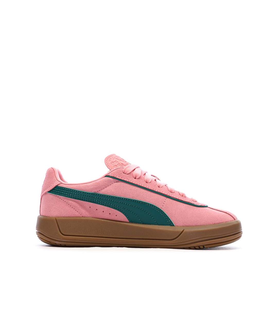 Baskets roses/vertes femme puma 402606-2