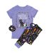 Ensemble De Pyjama Motif Thackery Binx Femme Violet Hocus Pocus-2