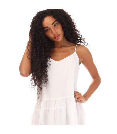 Womens/ladies Dembaya Maxi Dress White Boss