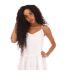 Womens/ladies Dembaya Maxi Dress White Boss-1