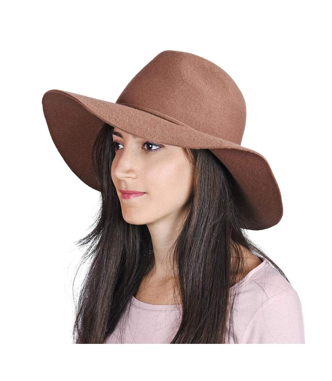 Chapeau capeline laine MILIE-2