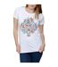 Disney - T-shirt COCO TREE PATTERN - Femme (Blanc) - UTBI14325-3