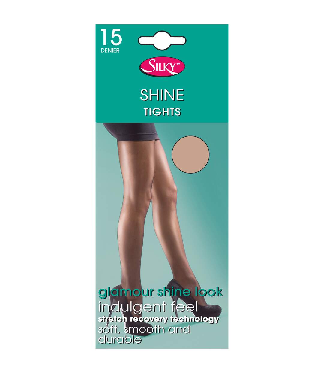 Shine collants 1 paire femme naturel Silky-1