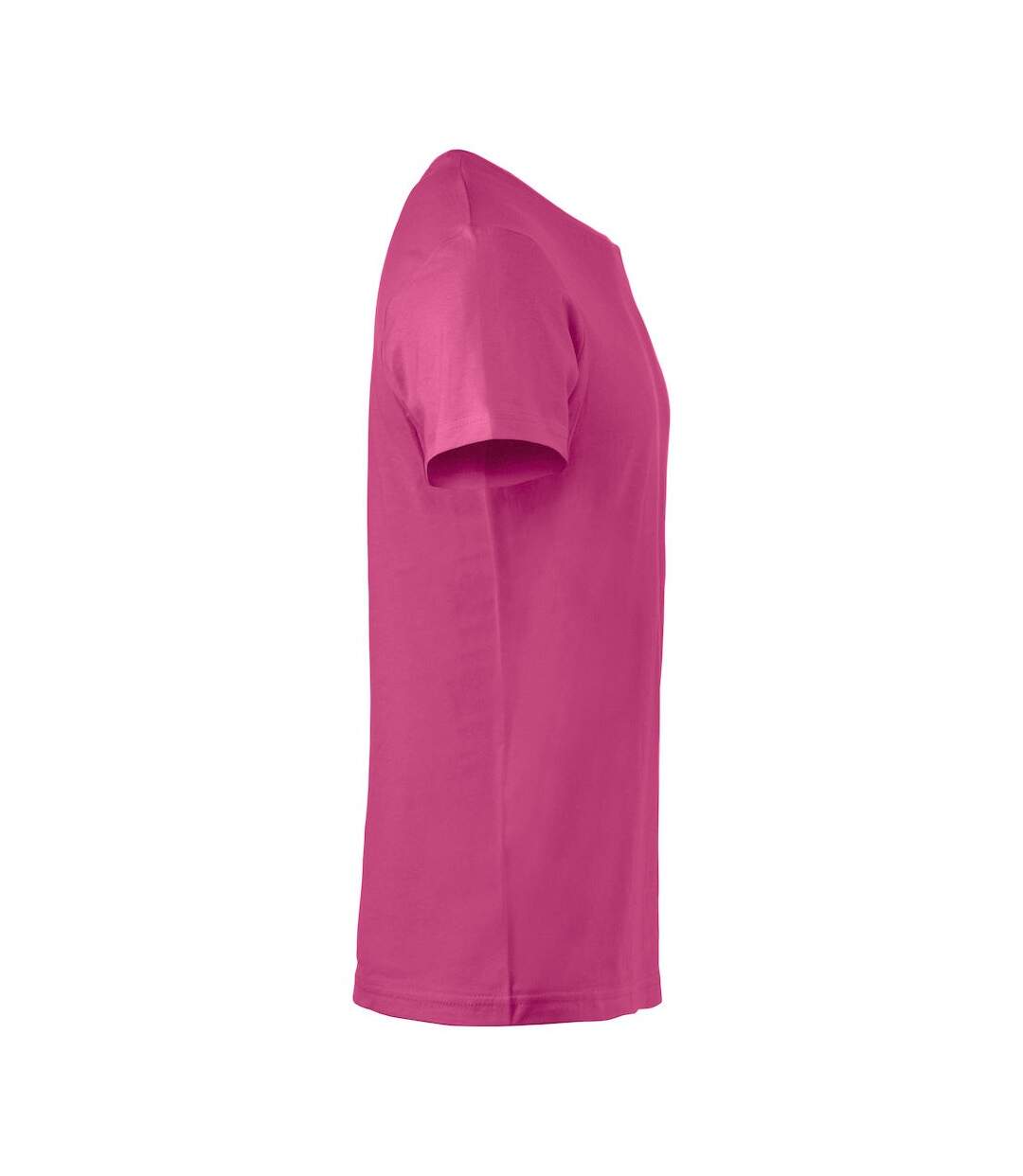 Mens basic t-shirt bright cerise Clique