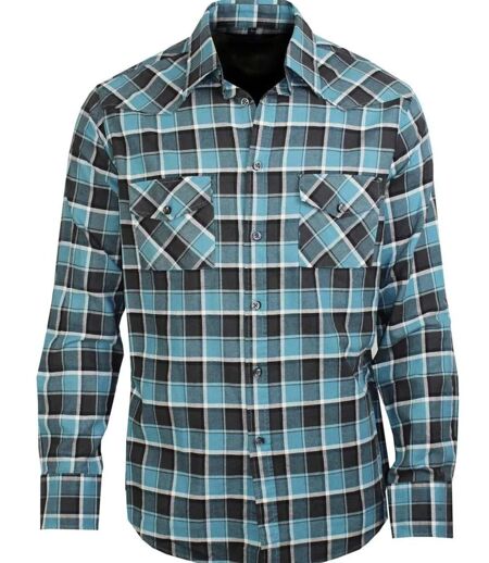 Chemise à carreaux manches longues AH1179C