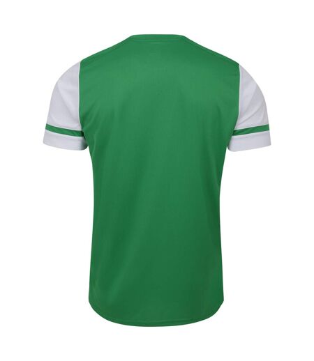 Mens cavelle jersey t-shirt emerald/brilliant white Umbro