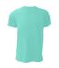 Canvas T-shirt Jersey Hommes Turquoise Bella + Canvas-3