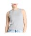 Débardeur gris femme calvin klein jeans label - l-1
