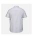 D555 Mens James Oxford Kingsize Short-Sleeved Shirt (White)