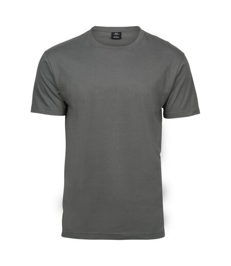Tee Jays Mens Short Sleeve T-Shirt (Powder Grey)